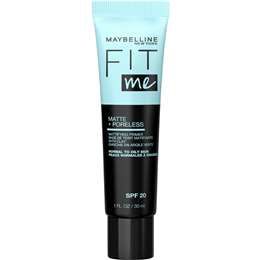 Fit Me Matte & Poreless Primer with SPF 20 is an up to 16H mattifying face primer that instantly controls shine and blur pores for flawlesslooking skin. Can be worn with or without makeup. Fit Me Matte + Poreless Primer with SPF 20 controls shine, blurs pores and extends the wear of makeup to keep your look locked in all day. The result is an instant mattifying effect that lasts up to 16 hours and poreless and flawlesslooking skin. This face primer creates a smooth canvas for your makeup applica