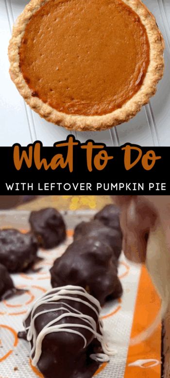 What to do with your leftover pumpkin pie from Thanksgiving Decorating Pumpkin Pie, Recipes For Pumpkin Pie Filling, Pumpkin Pie Balls From Leftover Pie, Pumpkin Pie Hack, Leftover Pumpkin Pie Cake Pops, What To Do With Left Over Pumpkin Pie Filling, Store Bought Pumpkin Pie Hacks, What To Do With Leftover Pumpkin Pie, Leftover Pumpkin Pie Recipes