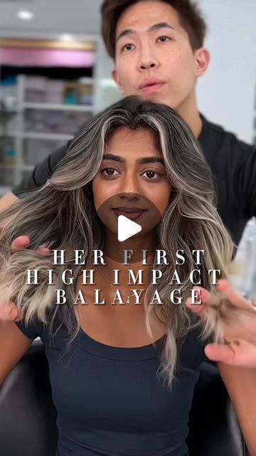 Samuel Ng on Instagram: "High Impact | Beige Blonde Balayage   Elegance and Class. Nuff Said   #hairtransformation #hairmakeover #hairbysamrestyle #nekderx #nekderxacademy #tiktokmalaysia #asianhair #dimensionalhair #balayage #petalingjaya #damansaraperdana" Root Melt Bronde Balayage, Brown Skin Balayage Hair, High Impact Blonde, Brunnete Hair Highlight, Sandy Brunette Balayage, Ash Brown Balayage Light Blonde, Balayage On Brown Skin, Creamy Blonde Hair Balayage Dark Roots, Low Light Balayage