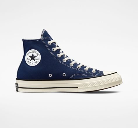 Converse Bleu, Chuck 70 Vintage Canvas, Converse Collection, Mode Converse, Chuck Taylor 70, Cute Converse, Blue Converse, Dr Shoes, Converse Chuck 70