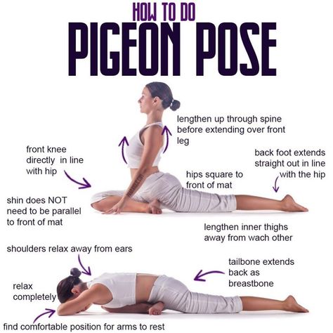 Yoga For The Non Flexible on Instagram: “How to do pigeon pose step-by-step! For more tips, modifications, and progressions to the foundational poses of yoga, grab your copy of our…” Hata Yoga, Yoga Ashtanga, Ashtanga Vinyasa Yoga, Morning Yoga Routine, Latihan Yoga, Yoga Tutorial, Yoga Burn, Pigeon Pose, Beginner Yoga