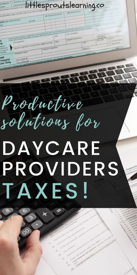 Anyone who has been a daycare provider for more than a year knows that tax time can be stressful. To successfully manage your in-home daycare taxes, you need to have a system in place and keep on top of it throughout the year. In Home Daycare, Daycare Contract, Daycare Business Plan, Daycare Rooms, Daycare Organization, Home Childcare, Home Day Care, Starting A Daycare, Daycare Forms