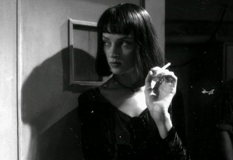 Enajenada del silencio Uma Thurman, Baby Boomer, Quentin Tarantino, Throwback Thursday, Film Aesthetic, Film Stills, Pulp Fiction, The Professional, Movies And Tv Shows