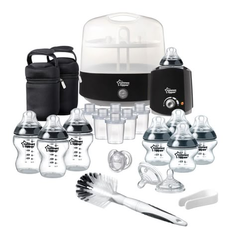 Tommee Tippee Complete Feeding Set + #Giveaway Colecho Ideas, Newborn Baby Shopping, Baby Shopping List, Baby Bottle Sterilizer, Baby Shopping, Baby Life Hacks, Baby Gadgets, Tommee Tippee, Baby Equipment