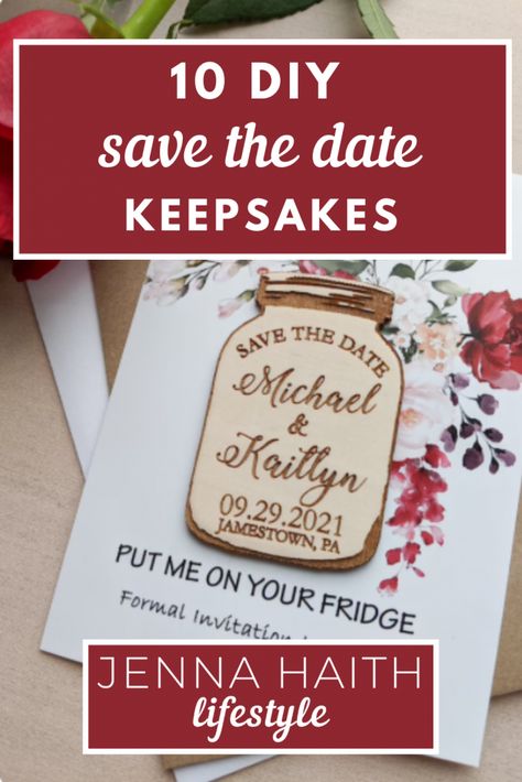 Save The Date Fridge Magnet, Unique Save The Date Ideas For Weddings, Rustic Save The Date Ideas, Diy Save The Date Ideas, Homemade Save The Dates, Save The Date Ideas For Weddings, Creative Save The Date Ideas, Save The Date Fonts, Creative Save The Date