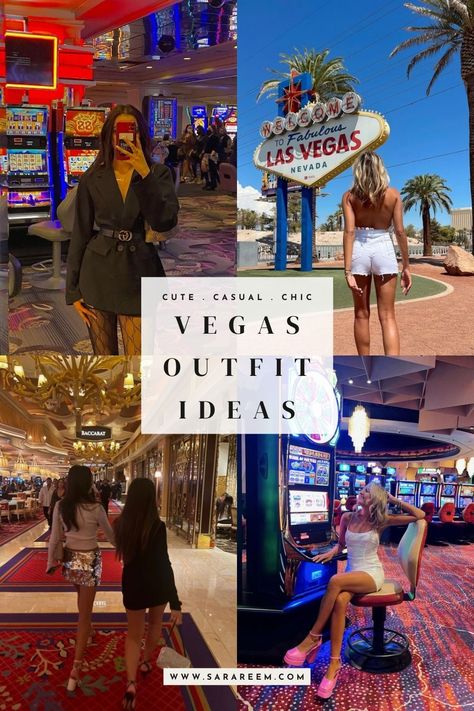 Wondering what to wear in Vegas for your upcoming trip? Check out these stunning Vegas outfit ideas for pool parties, date nights, and more! Are you planning a Las Vegas trip and wondering what to wear? I've compiled the top Vegas outfit ideas for 2024 to help you look fabulous for every part of your vacation. Whether you're lounging by the pool, dancing the night away, enjoying a romantic dinner, or exploring the city, having the right outfit is crucial. Las Vegas Nightclub Outfit, Las Vegas Outfit Inspiration, Clothes For Vegas Trip For Women, Modest Vegas Outfit, Vegas Wardrobe Capsule, Las Vegas Outfit Women, Trip To Vegas Outfits, Vegas Outfits 40 Year Old, Vegas Casual Outfit Ideas