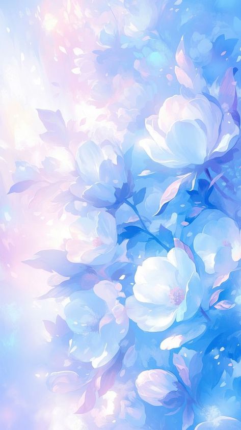 Pastel Blue Pc Wallpaper, Blue Background Aesthetic Wallpaper, Blue Flower Iphone Wallpaper, Blue And Purple Aesthetic Wallpaper, Pretty Blue Wallpapers, Kokomi Background, Wallpaper Aesthetic For Ipad, Pink And Blue Wallpaper Aesthetic, Pastel Pink And Blue Aesthetic