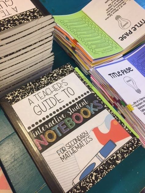 Classroom Structure, School Thoughts, Teaching Hacks, Interactive Student Notebooks, Student Notebook, Interactive Journals, Teaching Plan, Math Notebook, Math Journal