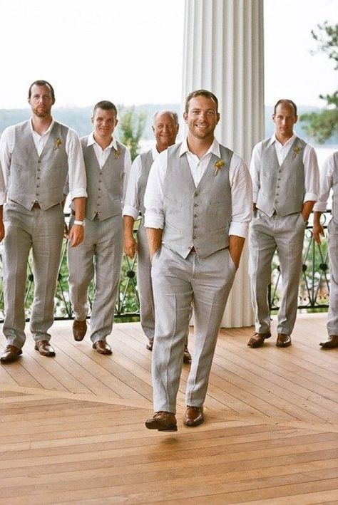 Mens Wedding Attire For Beach Celebration ❤️ See more: http://www.weddingforward.com/mens-wedding-attire/ #weddings Destination Wedding Shirts, Beach Wedding Groom Attire, Mens Beach Wedding Attire, Beach Wedding Men, Beach Wedding Groomsmen, Beach Wedding Groom, Beach Wedding Outfit, Casual Beach Wedding, Beach Wedding Attire