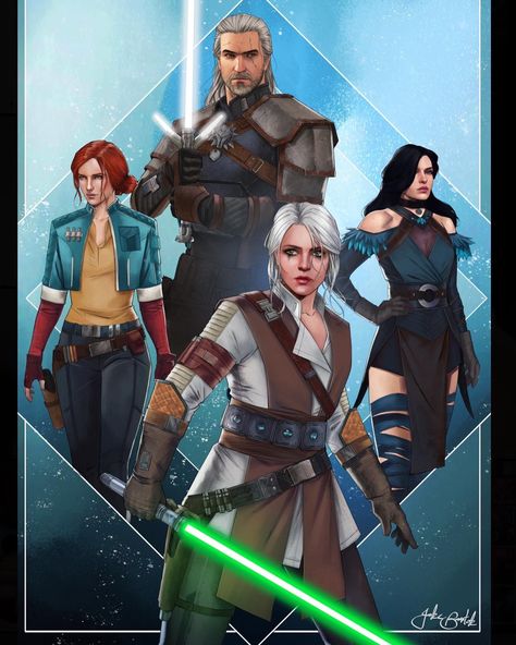 Jake Bartok on Twitter: "The Witcher but make it Star Wars. https://t.co/tVB5u078j5" / Twitter Wild Hunt Art, Triss Cosplay, Jake Bartok, Jedi Armor, Tmnt Girls, Star Wars The Old Republic, Dora Funny, Star Wars The Old, Witcher Art