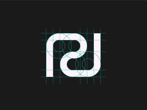 RJ Monogram Grid by Joshua P. Miranda Rj Logo Design, Rj Monogram, Fashion Typography Design, Rj Logo, Logo Grid, Architecture Portfolio Layout, Logo Monogramme, Personal Logo Design, Joker Iphone Wallpaper