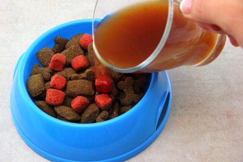 How To Make Your Own Dog Gravy for Dog Food Dog Food Gravy, Dog Gravy, Diy Dog Food, Make Dog Food, Easiest Dogs To Train, Food Dog, Food Topper, Dog Diet, Healthy Dog Food Recipes