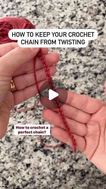 How To End A Crochet Chain, Crochet Chain Projects, Chain Crochet Projects, How To Crochet A Chain, How To Chain Crochet, Crochet With Chain, How To Start A Crochet Chain, Crochet Starting Chain, Crochet Chains