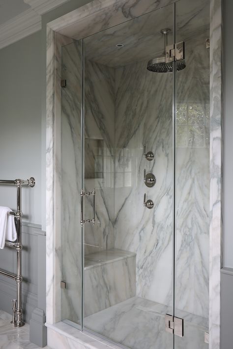 Classic Elegance - Drummonds Georgina Taylor, Bathroom Photography, Earth Colour Palette, Recessed Storage, Porcelain Tile Bathroom, Stone Shower, Marble Showers, Suite Bathroom, Roll Top Bath