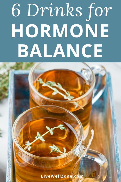 Trying to balance your hormones naturally but not sure what to drink for your hormones? This post lists 6 of the best drinks to support hormone balance detox and your hormone-balancing diet. Whether it's apple cider for hormones, hormone balance smoothies or hormone balancing tea, add start adding these drinks to your natural hormone balance plan. #hormonereset #hormonalimbalance Hormone Balancing Tea, Hormone Balancing Smoothie, Natural Hormone Balance, Hormone Diet, Hormone Balancing Diet, Balance Your Hormones, Best Drinks, Balance Hormones Naturally, Baking Soda Beauty Uses