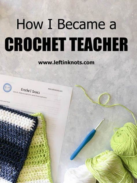 Blogging and selling crocheted items is GREAT but there is also a way you can make money with crochet WITHOUT running your own business. See how I get a little extra income by teaching others how to crochet. Teaching Crochet, Crochet Projects To Sell, Running Your Own Business, Crochet Classes, Crocheted Items, Crochet Business, Crochet Tips, Lesson Planning, Tunisian Crochet