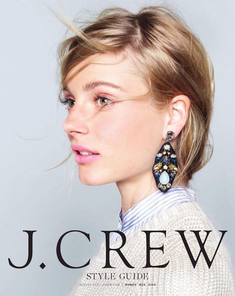 J.Crew Embroidered Jewel Earrings (J.Crew Style Guide, August 2013) Bohol, 짧은 머리, Great Hair, Hair Dos, Hair Day, Beauty Inspiration, Pretty Hairstyles, Fashion Advice, Cortes De Cabello Corto