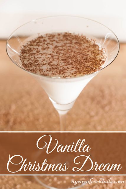 Vanilla Christmas Dream is a fun vanilla creamy cocktail. Vanilla Vodka Recipes, Vanilla Vodka Drinks, Vanilla Cocktail, Holiday Martinis, Xmas Drinks, Christmas Drinks Alcohol Recipes, Christmas Drinks Recipes, Christmas Drinks Alcohol, Last Week Of School