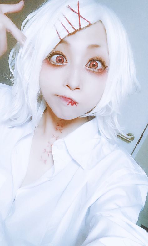 Juuzou Suzuya cosplay—hope you enjoy @DaraenSuzu tokyo ghoul Juuzou Suzuya Cosplay, Juuzou Suzuya, Japanese Manga, Best Anime, Graphic Novels, Anime Cosplay, Great Pictures, Tokyo Ghoul, Tokyo