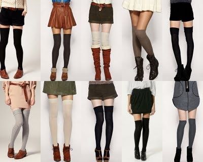 I have always always ALWAYS been obsessed with thigh high socks! Thigh High Socks Outfit, High Socks Outfits, Thigh High Sock, Sock Outfits, Over The Knee Socks, Thigh High Socks, Knee High Socks, Mode Vintage, Mode Style