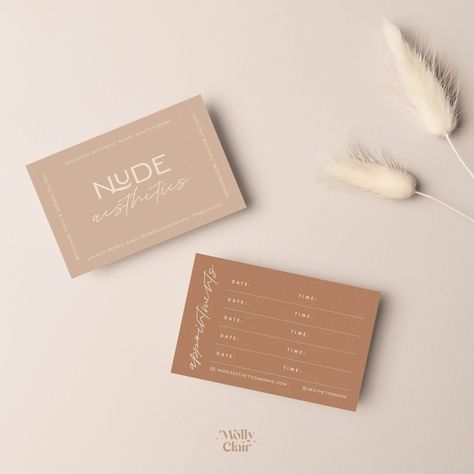 Esthetic Business Cards, Esthetics Business Cards, Business Card Esthetician, Appointment Card Design, Aesthetician Business Cards, Appointment Card, Aftercare Cards Lashes, Next Appointment Card, Business Card Appointment