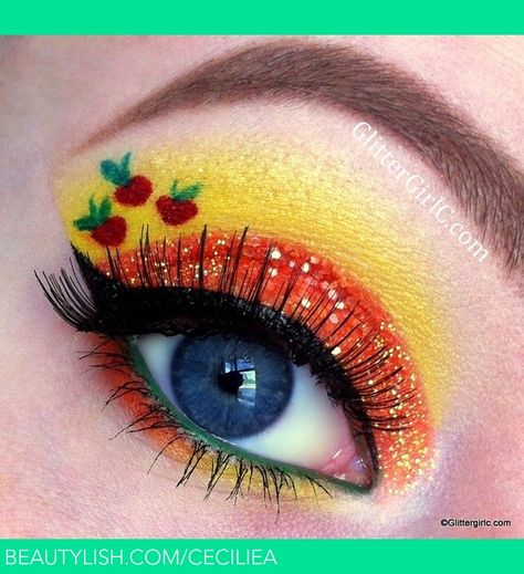 Applejack | Cecilie Alstad O.'s (Ceciliea) Photo | Beautylish Applejack Makeup, Mlp Makeup, My Little Pony Makeup, Mlp Costume, Apple Makeup, Pony Costumes, Mlp Cosplay, Apple Jacks, Pony Makeup