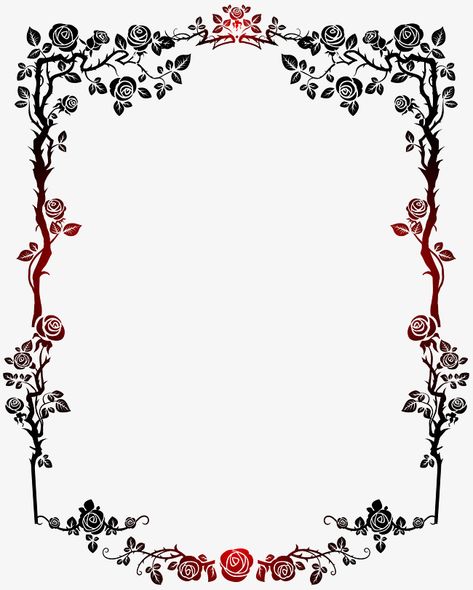 Clipart Frames, Clip Art Frames Borders, Flower Picture Frames, Paper Flower Patterns, Colorful Borders Design, Floral Frames, Frame Floral, Page Borders Design, Floral Border Design