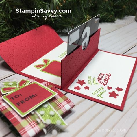 pop up gift card holder, nothing sweeter, stampin up, stampin savvy, tammy beard Pop Up Gift Card Holder, Pop Up Gift Card, Card Holder Tutorial, Gift Card Holder Template, Pop Up Gift, Card Holder Diy, Gift Card Holder Diy, Gift Cards Money, Christmas Gift Card Holders