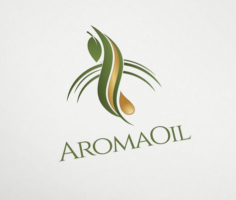 99 $ Logo Sale! High-quality logo design for affordable prices! This logo is ideal for essential oils manufacturers, aromatherapy and spa centers, restaurants, etc. Aromatherapy Logo Design, Hair Oil Logo, Essential Oils Logo, Aroma Logo, Aromatherapy Logo, Oil Logo Design, Oil Logo, Graphic Designer Studio, Spa Logo Design