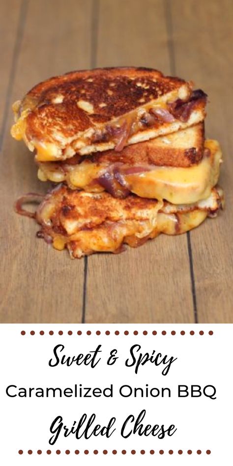 Bbq Grilled Cheese Sandwich, Grilled Cheese Caramelized Onion, Honey Peach Grilled Cheese, Specialty Grilled Cheese, Grilled Cheese Dipping Sauce, Sweet Sandwich Ideas, Bbq Grilled Cheese, Caramelized Onion Grilled Cheese, Spicy Grilled Cheese