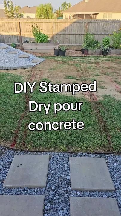 First dry pour concrete slab 🥵🥵🥵🥵🥵overall Happy with it....really... | Dry Pouring Concrete | TikTok Dry Pour Concrete Ideas, Dry Pour Concrete, Pouring Concrete Slab, Pour Concrete, Pouring Concrete, Poured Concrete, Stamped Concrete, Diy Stamp, Concrete Slab