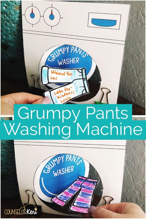 Ideas Activity For School, Grumpy Pants, Counselor Keri, Touch Therapy, School Counsellor, Room Activities, Feelings Activities, Social Emotional Activities, Counselor Office