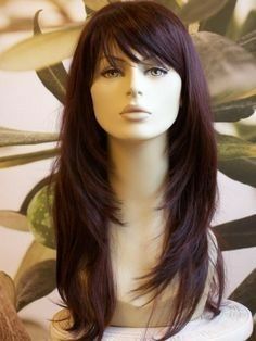 Haircuts For Long Hair With Layers, Clay Wall, Long Hair With Bangs, Fun Color, Long Layered Hair, Lace Hair, Haircuts For Long Hair, Long Wigs, Maquillaje Natural