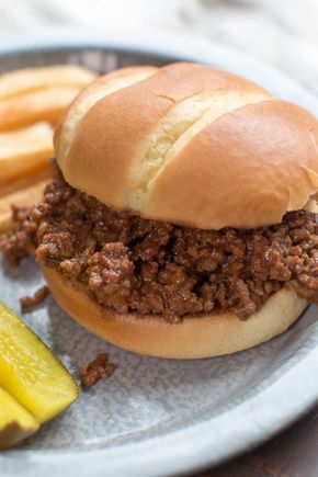 Slow Cooker Barbecue Beef Sandwiches Joe Sandwich, Slow Cooker Sloppy Joes, Loose Meat Sandwiches, Roast Beef Sandwich, Homemade Sloppy Joes, The Magical Slow Cooker, Beef Sandwiches, Meat Sandwich, Sloppy Joes Recipe