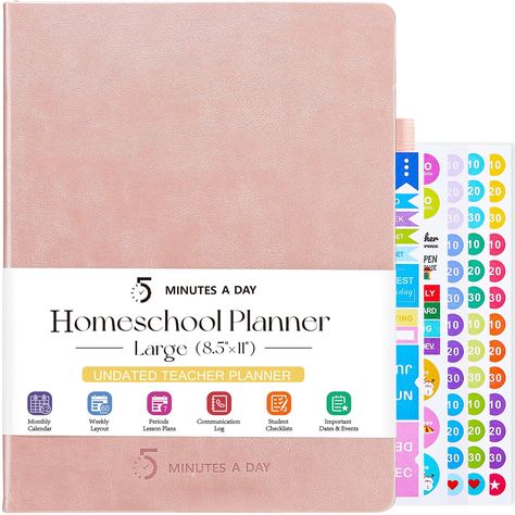 Best Homeschool Planner, Home School Planner, Curriculum Planner, Attendance Sheet, Lesson Plan Book, Grade Tracker, Calendar Layout, Homeschool Teacher, Plan Book