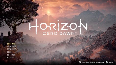 Horizon Zero Dawn Wallpaper, Horizon Zero Dawn Aloy, Scene Girl, Start Screen, Game Title, Game Interface, Game Ui Design, Horizon Zero Dawn, Game Start