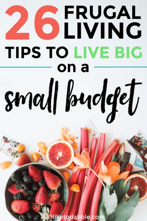 Frugal living tips to live big on a small budget. Tips to spend less and save money. Retire early. Sustainable living tips. Frugal lifestyle hacks. #frugalliving #frugallivingtips #frugaltips Frugal Lifestyle, Money Frugal, Live Big, Savings Strategy, Living On A Budget, Budget Tips, Budget Planer, Money Saving Challenge, Utila