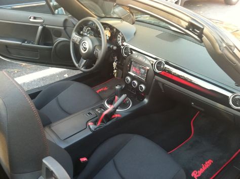 Show us your NC interior mods! - MX-5 Miata Forum Mazda Miata Mx5 Interior, Nc Miata Interior, Mx5 Na Interior, Nd Miata Rf, Mx5 Nc, Miata Nd, Nc Miata, Mazda Mx5 Miata, Mazda Mx5