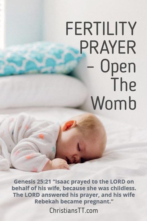 FERTILITY PRAYER – Open The Womb Prayer For Conception Of A Baby, Prayer To Get Pregnant, Fertility Prayer, Fertility Quotes, Pregnancy Prayer, Fertility Tips, Pregnancy Affirmations, Prayer For Baby, School Prayer