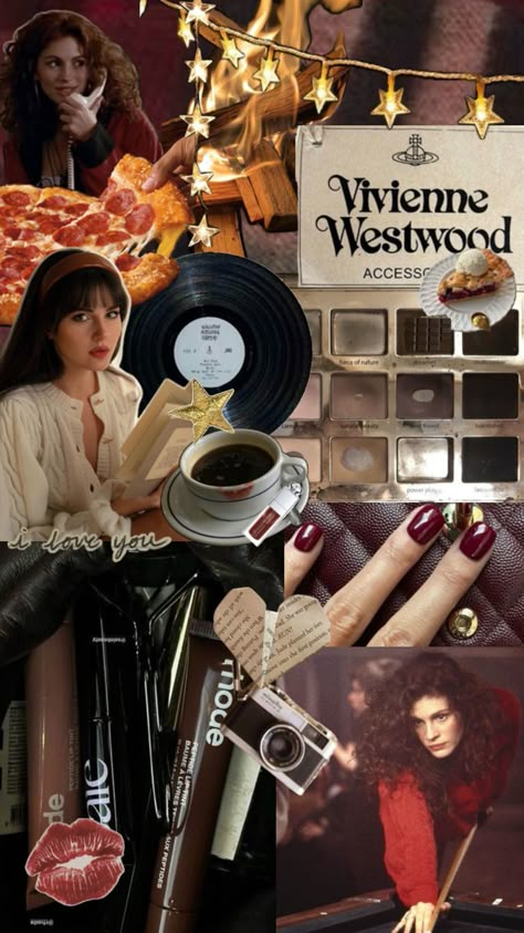 Frazzled english woman Fashion style aesthetic Burgundy coffee autumn fall cozy vibe Julia Roberts  Mystic pizza Julia Roberts Mystic Pizza, Aesthetic Burgundy, Fashion Style Aesthetic, Mystic Pizza, Coffee Autumn, English Aesthetic, Light Girls, English Girls, Future Games