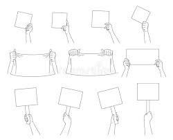 Holding Poster Pose, Anime Character Holding Sign, Holding A Sign Pose Drawing, Holding Sign Drawing Reference, Hand Holding Paper Reference, Vtuber Hand Asset, Collage Examples, Cuarto Aesthetic, Character Bases