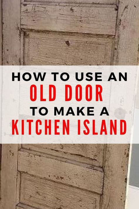 Unique Kitchen Island, Upcycle Door, Mudroom Makeover, Before And After Transformation, Winter Wreath Diy, Thrifted Home Decor, Airplane Wall, Farmhouse Doors, Door Diy