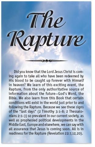 The Rapture (Preview page 1) Rapture Bible, Gods Protection, Moses Bible, False Doctrine, Religious Poems, Gospel Tracts, Revelation Bible, Jesus Christ Quotes, The Rapture