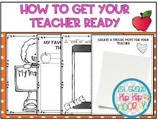 How to Get Your Teacher Ready! How To Get Your Teacher Ready Activities, About Your Teacher, Ready For School, School Readiness, Word Work, One Week, First Day Of School, First Grade, 2nd Grade