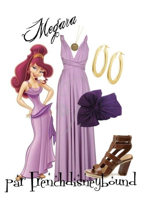 Disneyland Dress, From Tv Series, Megara Hercules, Disney Prom, Princess Inspired Outfits, One Direction Outfits, Disney Dress Up, Disney Themed Outfits, Rave Costumes