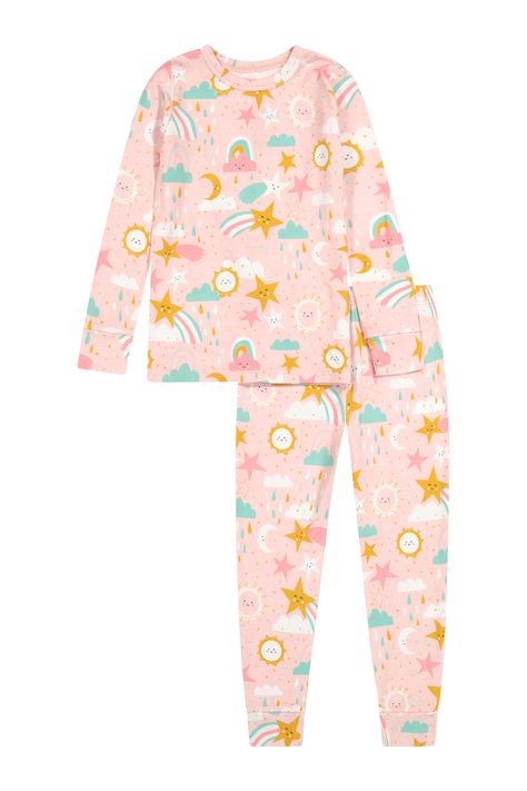 The softest bamboo pajamas in our adorable Nova print! Made with our oh-so-soft bamboo viscose fabric, these PJs are a must have for every little. Adorned with our fun designer prints, the softest BamBeanie™ bamboo fabric, these pieces are sure to be a winner and will be part of your daily rotation. Great features: Signature BamBeanie™ Bamboo Viscose Fabric Exclusive Bird & Bean® Designer Prints True to size, snug fit, won't shrink or pill Great for littles with sensitive skin Breathable and temperature regulating Not treated with flame retardants 95% Viscose from Bamboo, 5% Spandex Machine washable / Tumble dry low Why is Bird & Bean special? Made from the highest quality, extra soft bamboo viscose fabric, our baby pajamas and kid's pajamas are a favorite! Our bamboo pajamas are made with Designer Prints, Newborn Gown, Kids Pjs, Bamboo Pajamas, Baby Pajamas, Bubble Romper, Boys Pajamas, Cotton Leggings, Organic Cotton Fabric