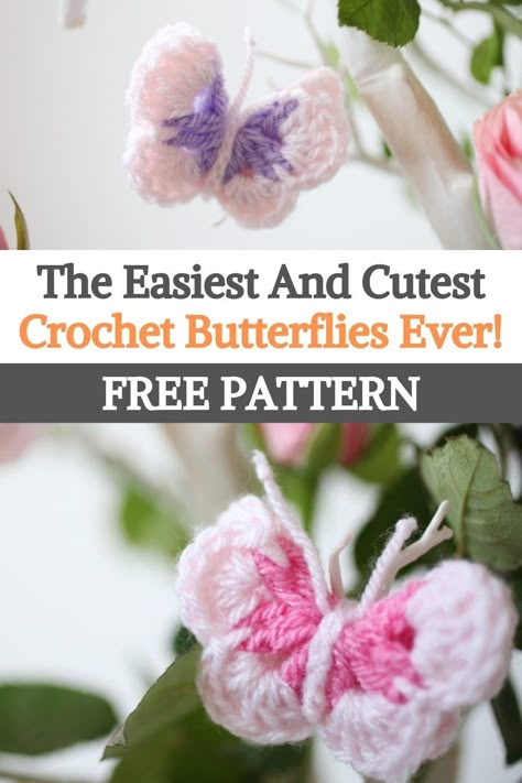 Easter Crochet Patterns Free, Crochet Butterfly Free Pattern, Pumpkin Patterns Free, Crochet Bird Patterns, Crochet Butterfly Pattern, Cozy Crochet Patterns, Easter Crochet Patterns, Crochet Birds, Crochet Throw Blanket