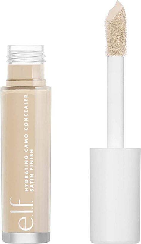 Elf Make Up, Primer Elf, Hydrating Camo Concealer, Elf Concealer, How To Apply Concealer, Best Concealer, Too Faced Concealer, Liquid Concealer, Elf Cosmetics