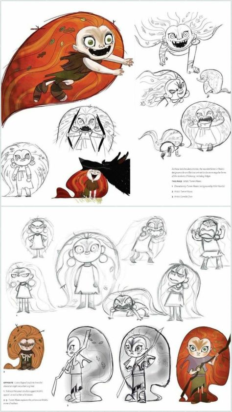 Wolf Walkers Character Design, Wolfwalkers Art Style, Wolf Walkers Concept Art, Wolfwalkers Concept Art, Character Turnaround Sheet, Wolf Walkers, Character Redesign, Cartoon Saloon, Character Turnaround