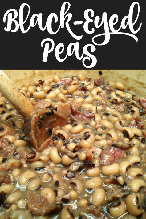 Blackeyed Pea Recipes, Blackeyed Peas, Black Eyed Peas Recipe, Ham Hocks, Southern Recipes Soul Food, Ham Bone, Diner Recept, Pea Recipes, Southern Cooking